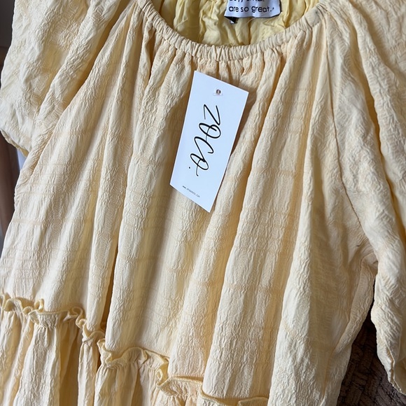 Butter Yellow Daymaker Women's Dress - Picture 2 of 2